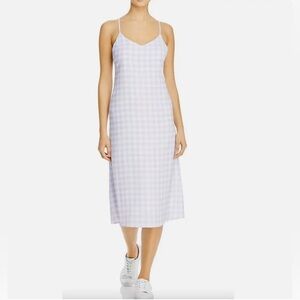 NWOT Charlie Holisay Bassk Slip Midi Dress In Lilac, Size 2